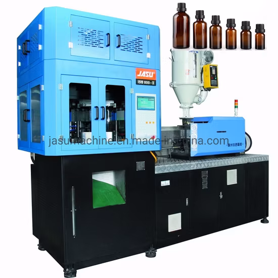 Plastic Injection Blowing Molding Machine Pet Sanitizer Bottle Disinfectant Medicine Pharmacy Tablet Container One Stage Injection Stretch Blow Mouding Machine